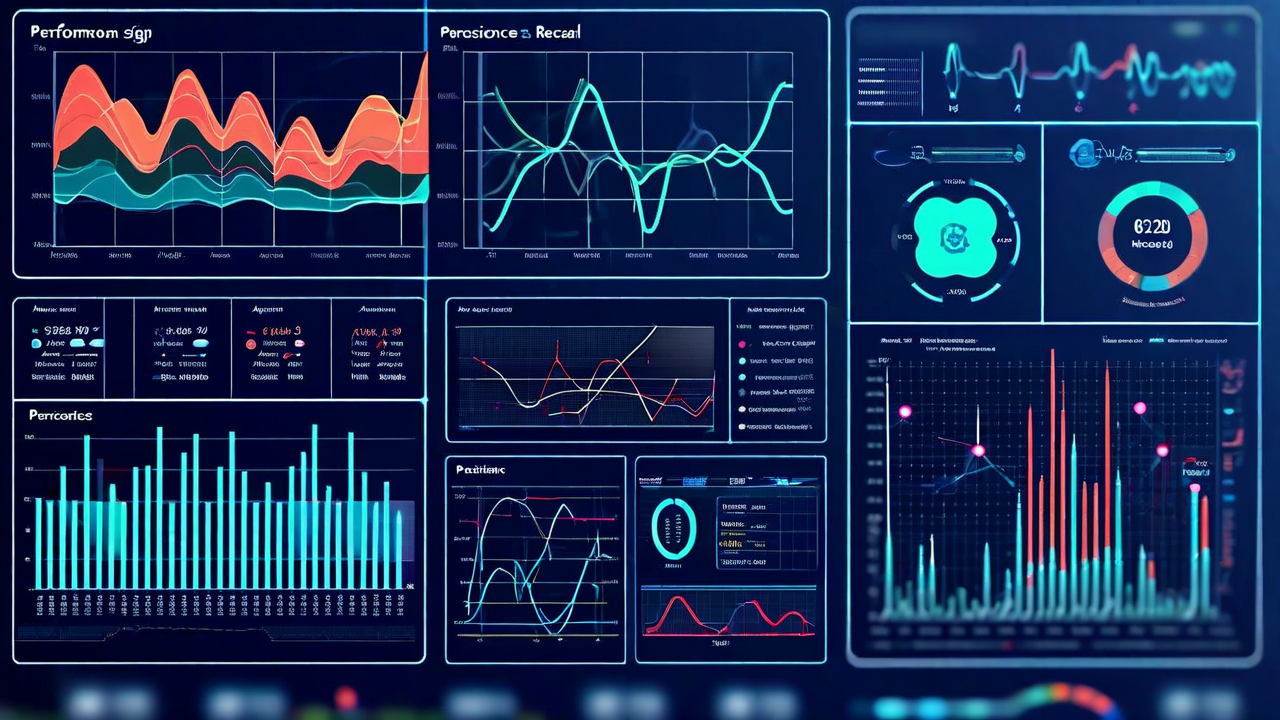 Researcher reviewing anomaly detection model performance metrics